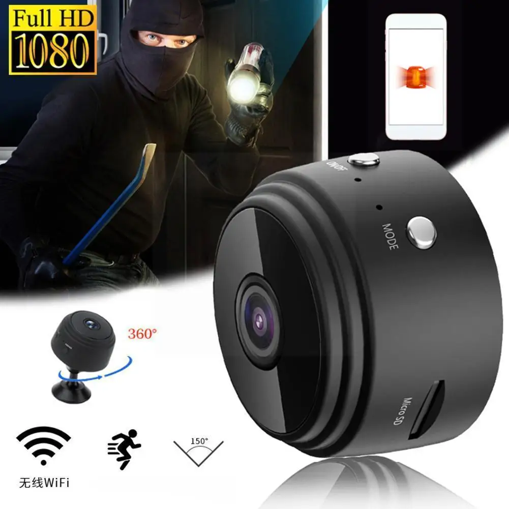 

Мини-камера A9, 1080 дюйма, Wi-Fi, IP