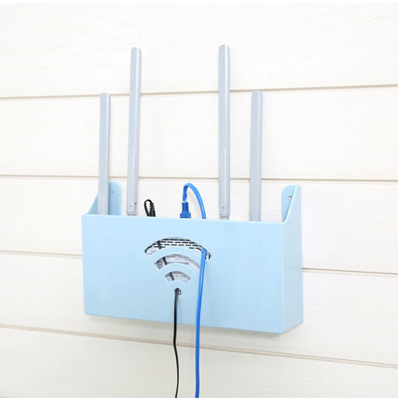 Wi Fi роутер коробки для хранения дома подвесной декор кабель питания провод чехол