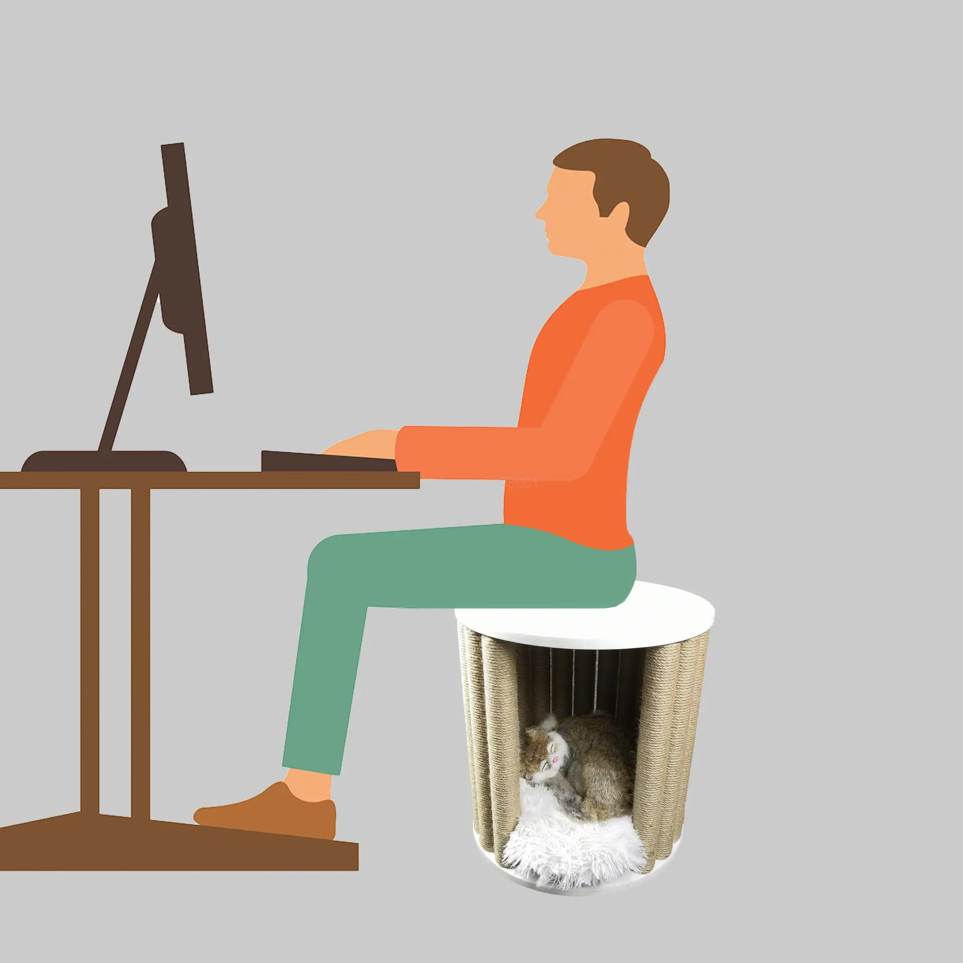 Новые pet игровой комплекс для кошек кошка мебель захватите board захватить Колонка