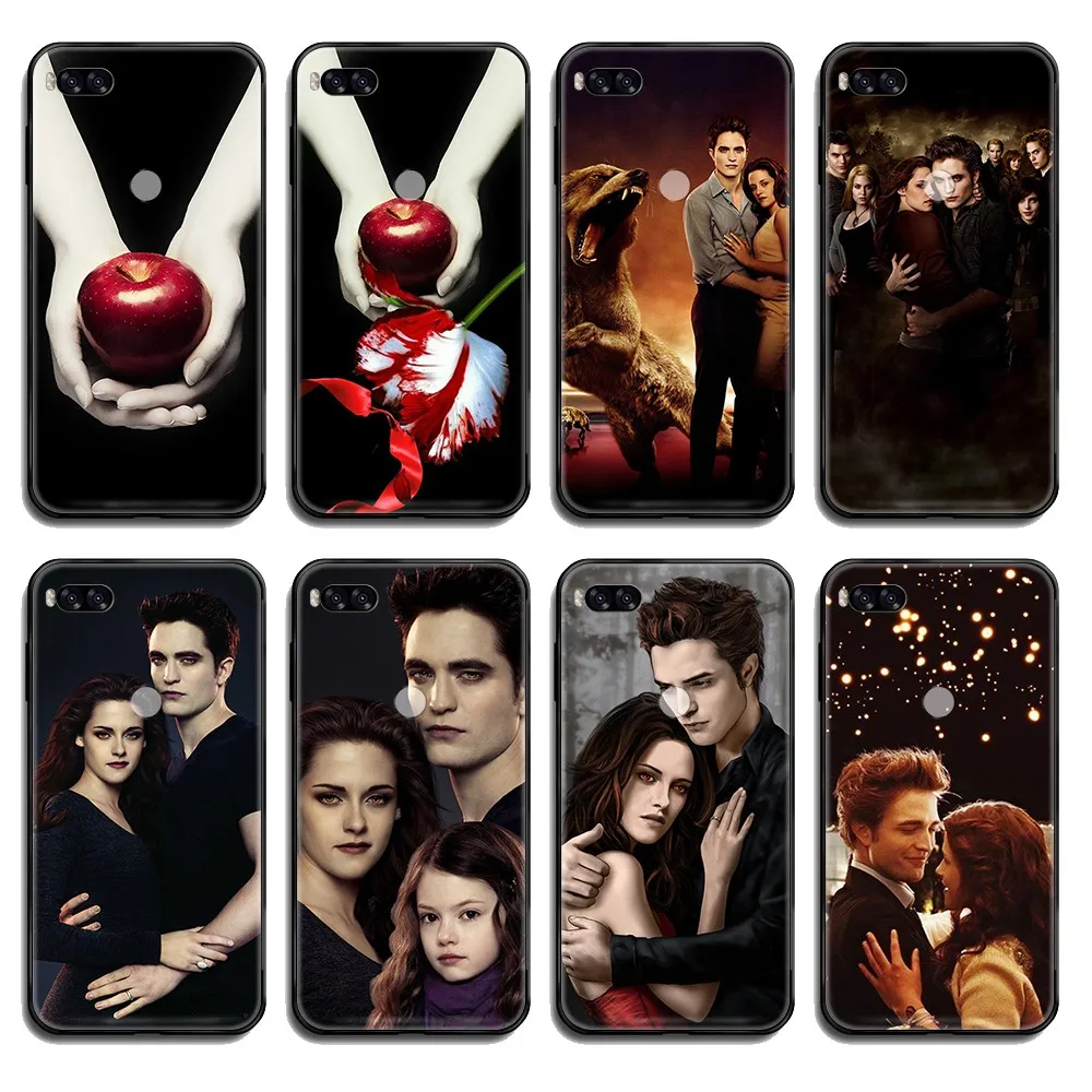 Мягкий чехол для мобильного телефона The Twilight черный корпус Xiaomi Redmi Mi Note 3 5 6 8 9 A1 2 Max3