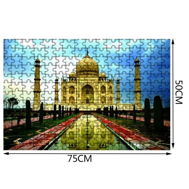 

New Jigsaw Puzzles 1000 Pieces Puzzle Toys for Adults Children Paper Assembling Picture Landscape Wood Games Educational Toys