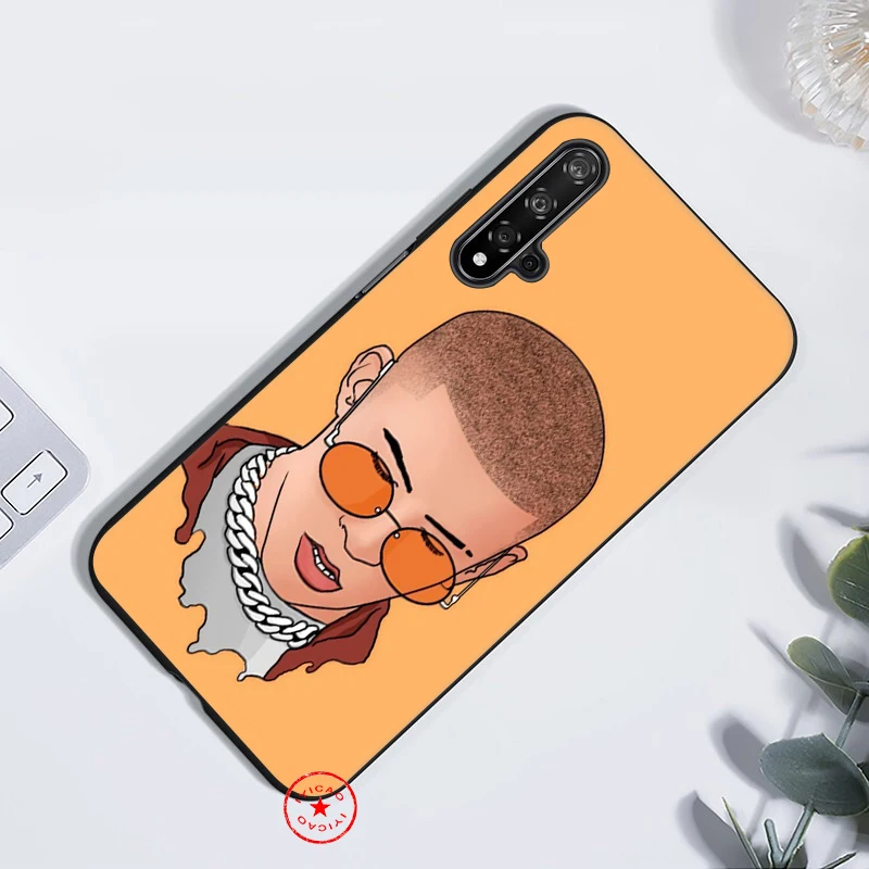 Мягкий чехол IYICAO Bad Bunny Trap для huawei Honor 20 10 9 9X 8X 8C 7X 7C 7A 6A Lite Pro View Note Silicone |