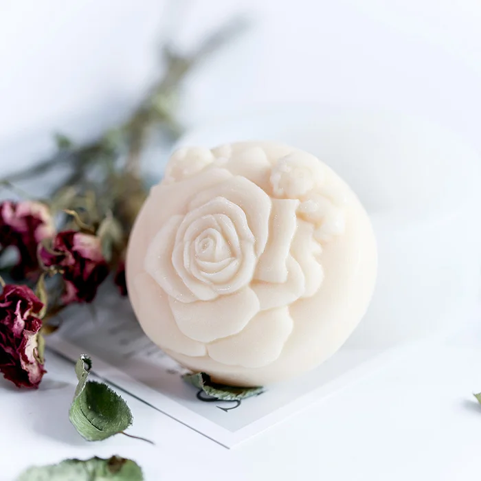 3d силиконовые формы в виде цветка розы ручной работы мыло Плесень Силиконовое