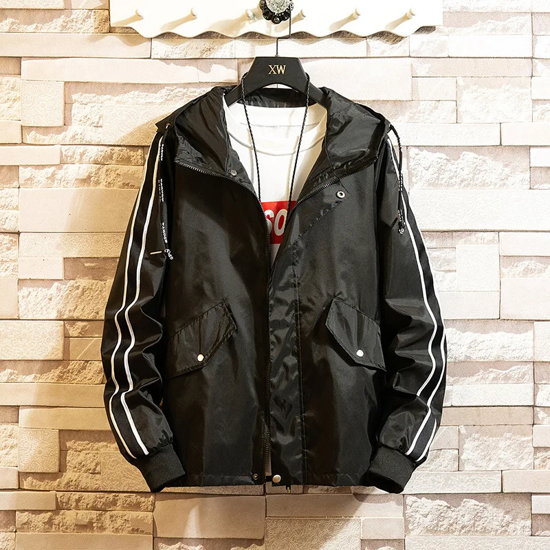 

Куртка мужская демисезонная камуфляжная с капюшоном, на молнии, 8XL