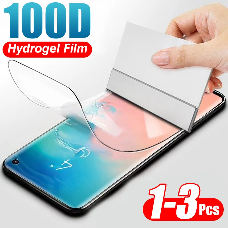 Полностью изогнутая Гидрогелевая пленка для samsung S10 Lite E S8 S9 S10 PLus Защитная мягкая пленка для samsung Note 8 9 без стекла