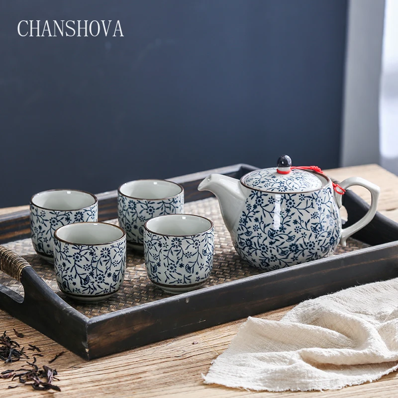 Традиционный китайский чайный сервиз CHANSHOVA с ситечком фарфоровый домашний декор