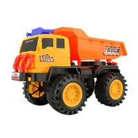 hot sale large plastic boys children toys vehicle car kids pretend engineering excavator cliding toys playthings