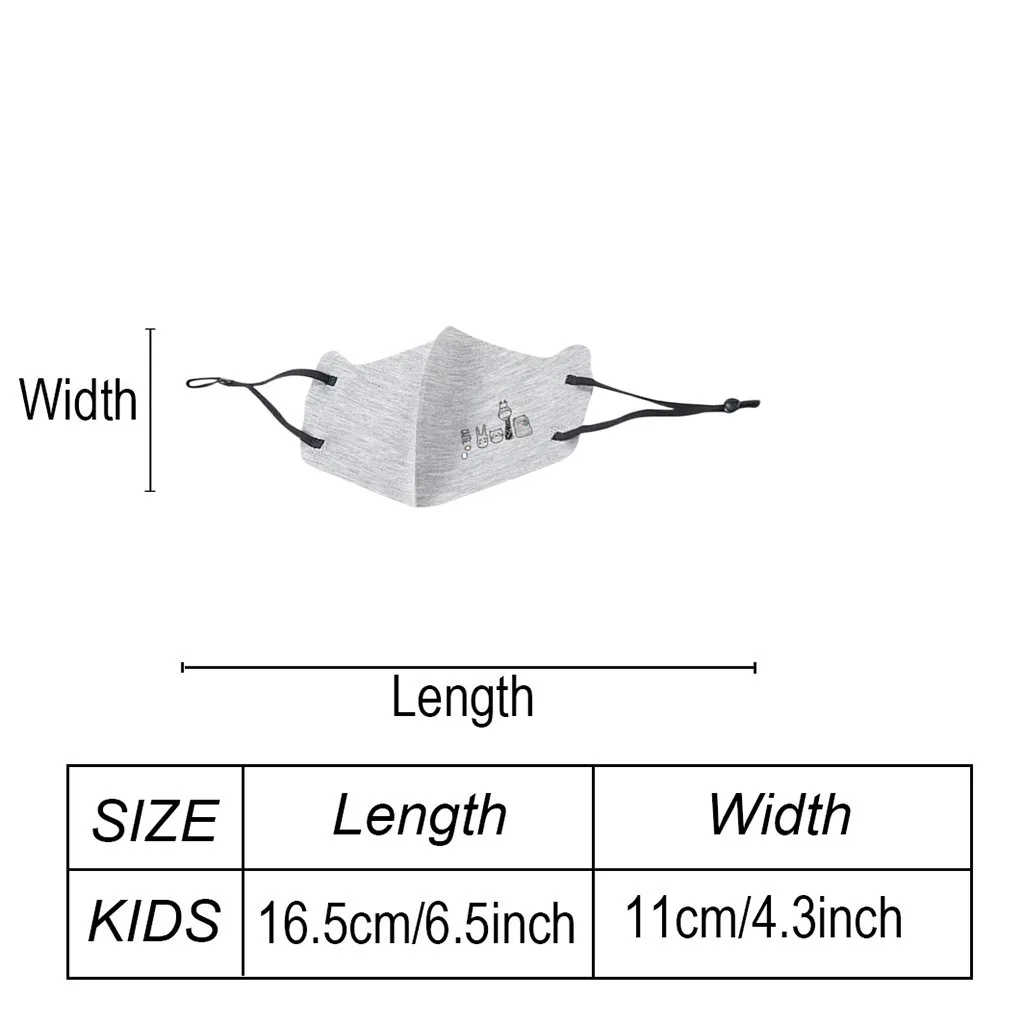

Cartoon Cute PM2.5 Washable Mouth Mask Kids Children Anti Haze Dust Mask Nose Filter Face Mouth Mask maseczki dla dzieci Z0819