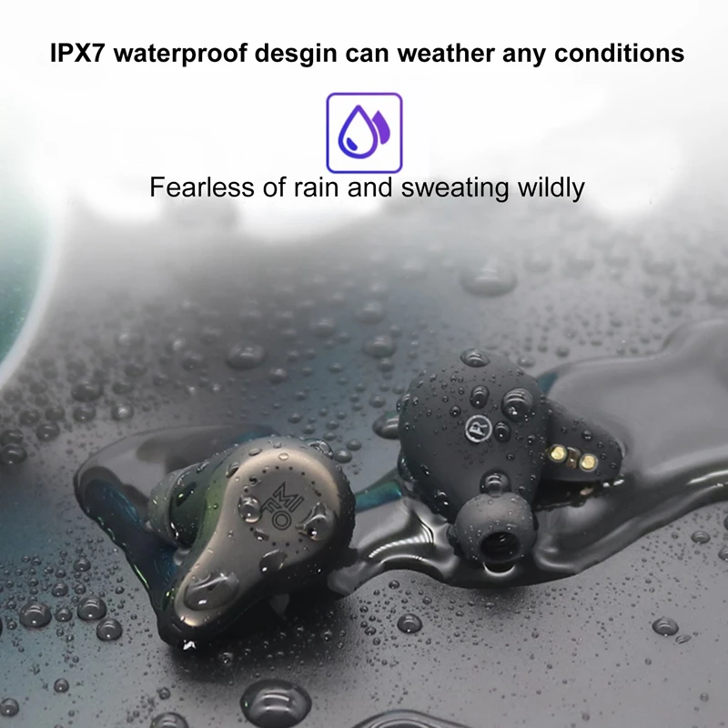Mifo O7 CNT TWS Bluetooth 5 0 наушники Сбалансированные водонепроницаемые IPX7 AAC Aptx с