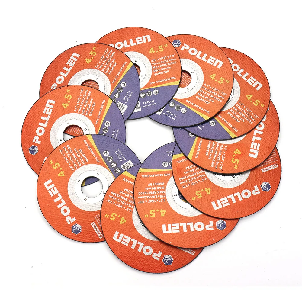 Металлические режущие диски из нержавеющей стали 115 мм отрезанные колеса