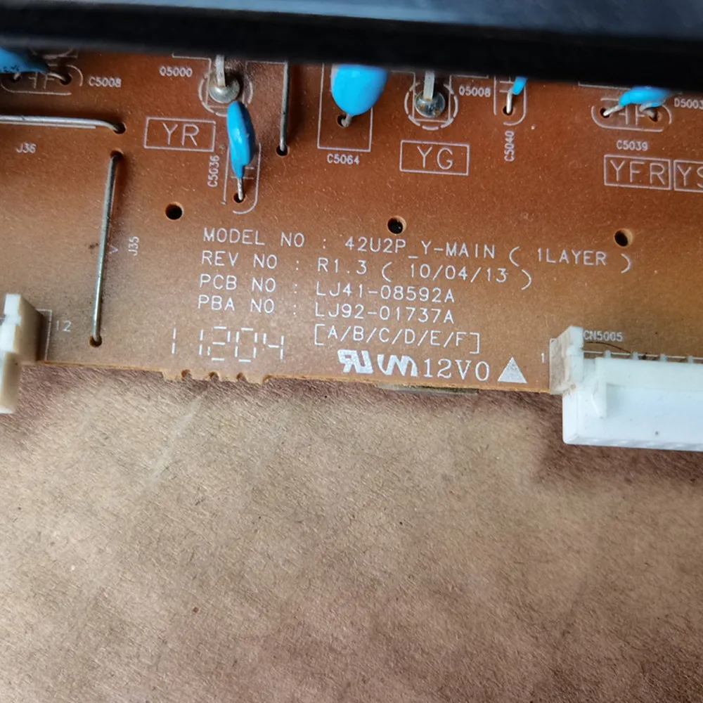 Plasma TV Y-SUS Board 42U2P_Y-MAIN LJ41-08592A LJ92-01737A For PS42C350B1 PS42C450B1W PN42C450B1DXZA PS42C490B PT42638NHDXY