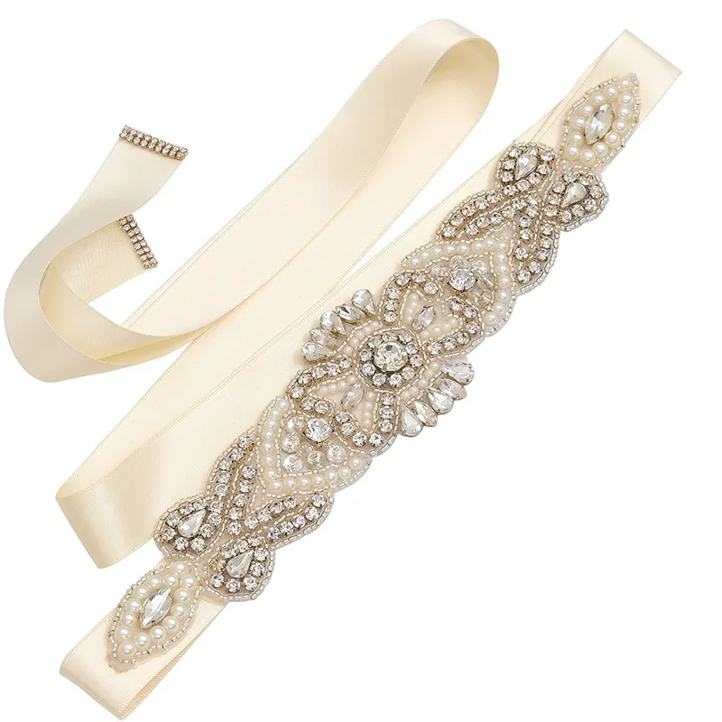 Свадебный пояс со стразами для свадебных платьев платье подружки невесты