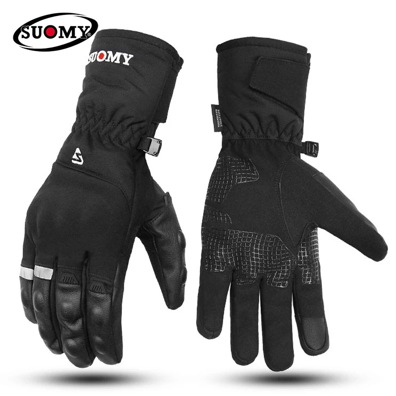 Зимний Теплый Сенсорный экран Guantes moto Luvas rcycle перчатки водонепроницаемые