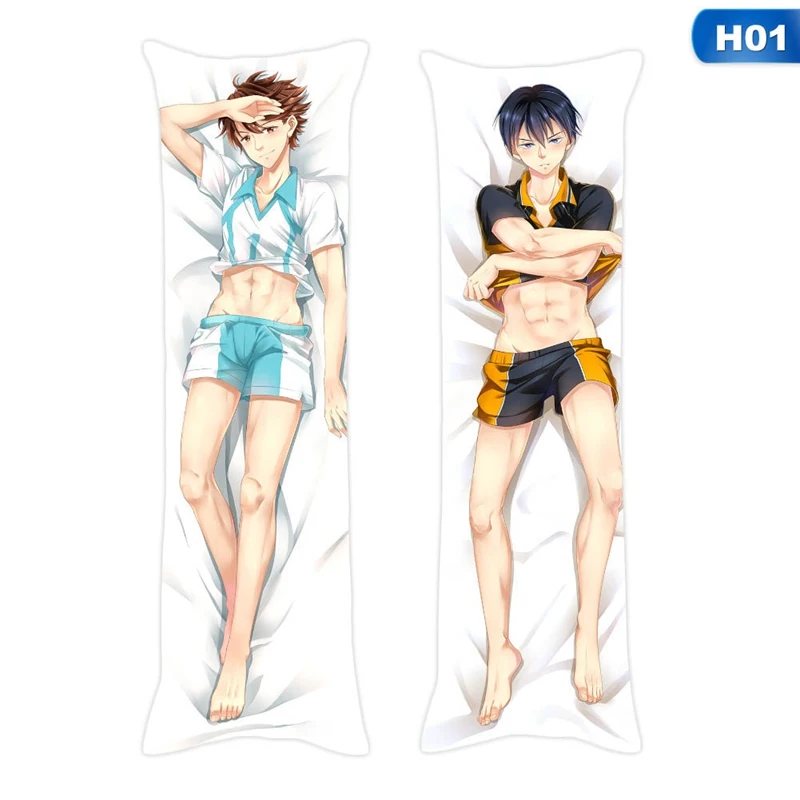 

Anime Dakimakura Body Haikyuu!! 150x50cm 120X40cm Pillow Case Cover Manga Volleyball Boy