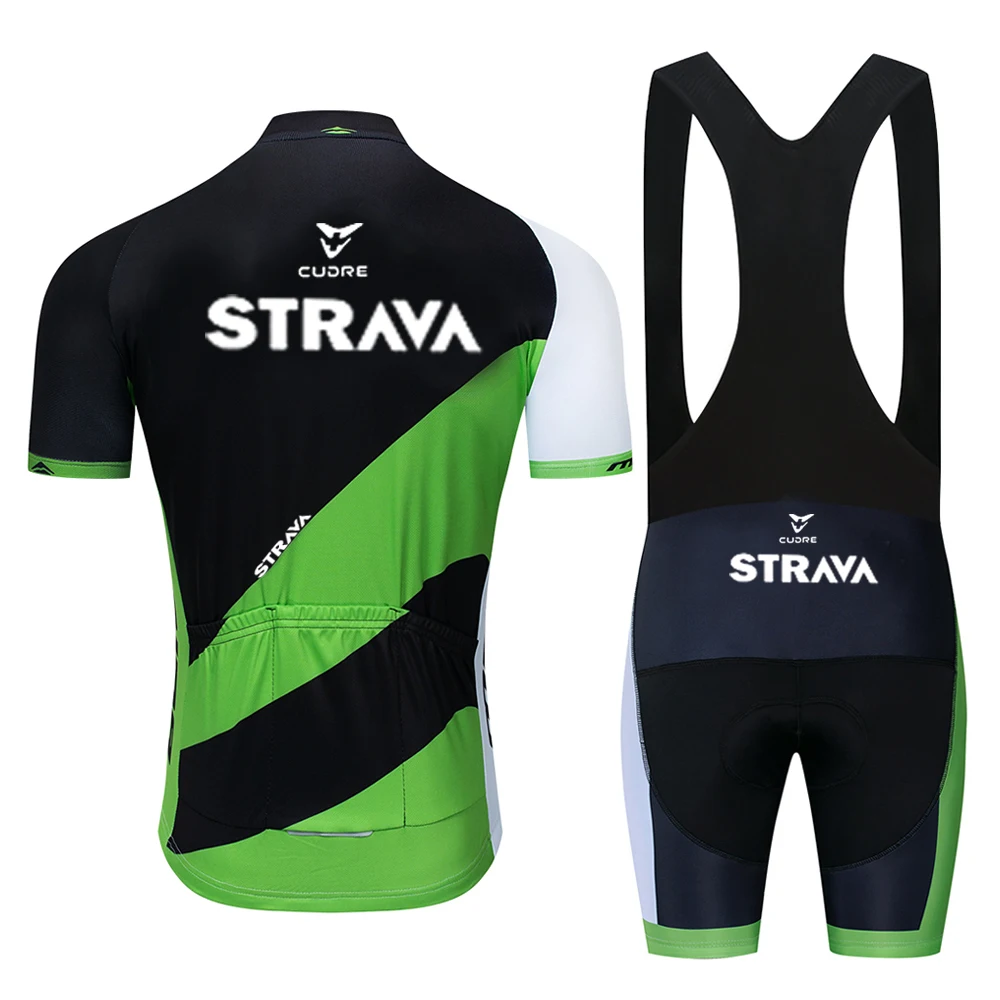 Новая зеленая велокомандная Джерси Astava комплект велосипедных шорт 9D