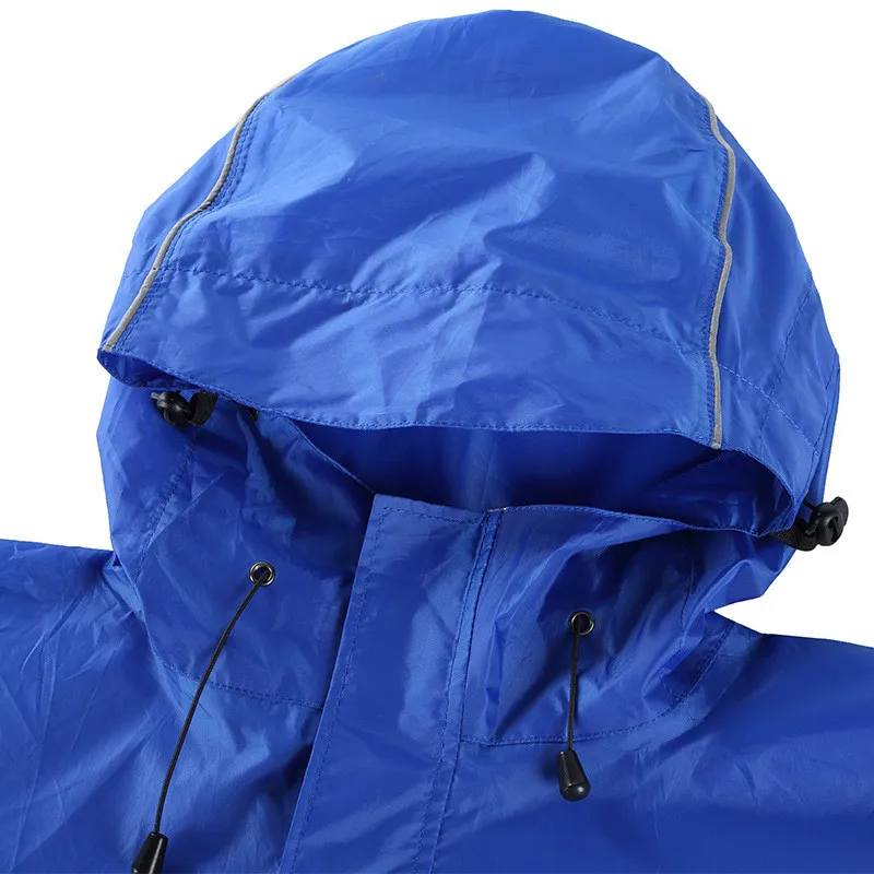

2020 New Waterproof Poncho Camping Hiking Through Polyester Taffeta Glue Outdoor Multifunctional Rain Taffeta Glue Rain