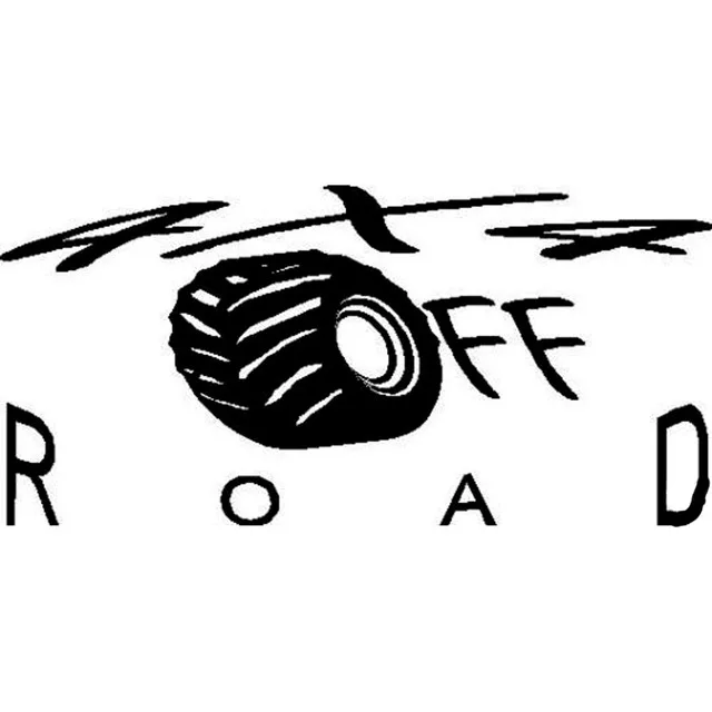 

20X9.5CM 4X4 OFF ROAD Originality Vinyl Decal Black/Silver Car Sticker