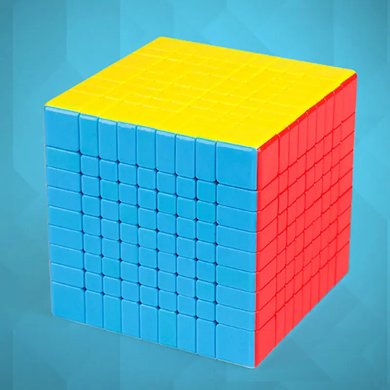 Магический куб HelloCube MoYu MF9 кубик Meilong 9x9x9 магический 9 слойный в форме 9x9 скоростная