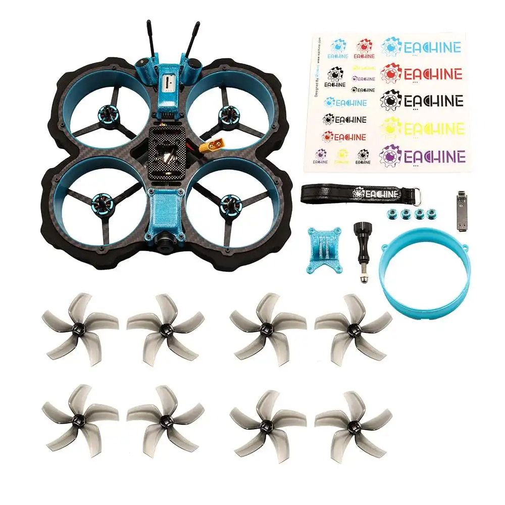 

Eachine Cvatar 142mm HD 4S/6S 3 Inch Cinewhoop Duct FPV Racing Drone BNF FPV Air Unit 3600KV/2400KV 35A ESC with EVA Pipeline