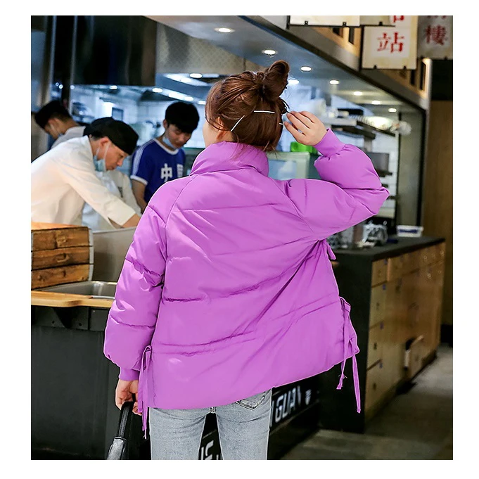 

New Short Winter Jacket Women Warm Slim Coat Jacket Winter Coats Woman Thicken Warm Cotton Coat Casual Loose Down Cotton Outwear