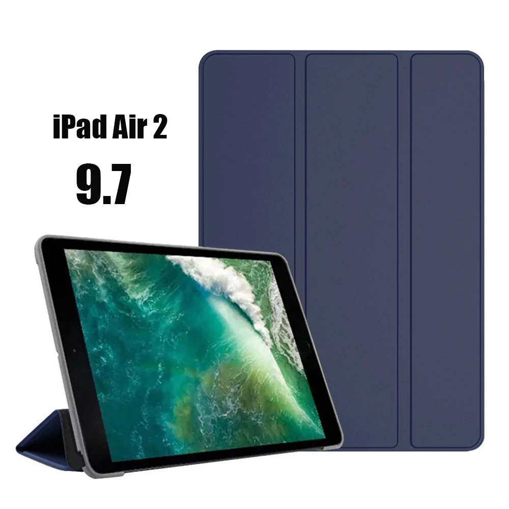 Pu Leather Tablet Cover For Ipad Air1 Air2 9.7 Inch A1566 A1