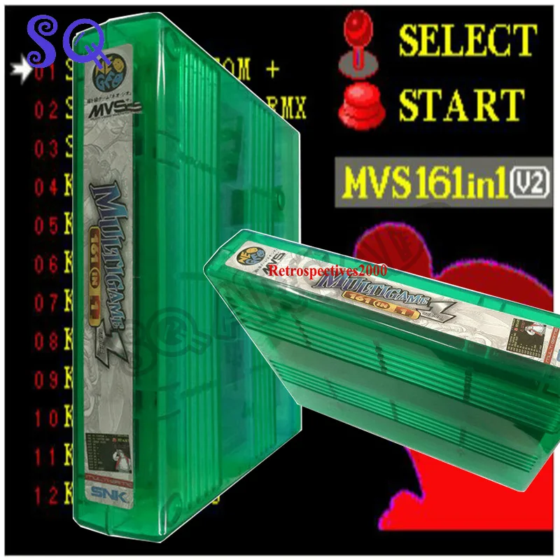Картридж игровой Snk Neo Geo MVS 161 в 1 картридж с корпусом/Чехол|Игры монетами| |