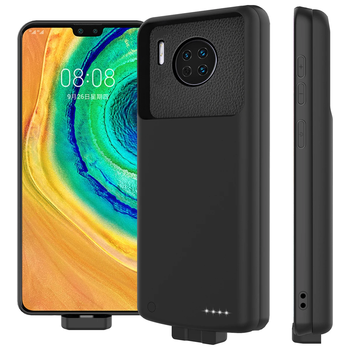 Для huawei mate 30 Pro Чехол для аккумулятора 7000 мАч съемный магнитный Резервный банк зарядное устройство чехол для huawei mate 30 30 Pro Чехол