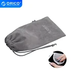 Мягкая сумка для хранения ORICO, внешний аккумулятор, USB-зарядное устройство, мягкий чехол для внешнего аккумулятора мобильный телефон Hdd, серая сумка для хранения