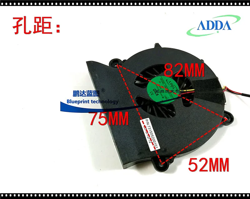 New original ADDA AB0805HX - 80 * 10 mm GE3 8 cm 5 v laptop turbine cooling fans | Компьютеры и офис