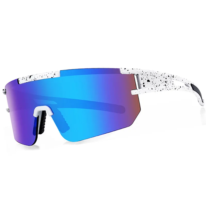 

Glasses for Men Driving Fishing Black Frame Goggle Sunglasses Men Brand Designer Square Sports Sun