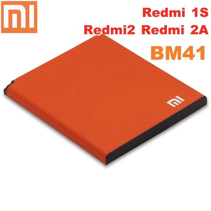 Оригинальный аккумулятор Xiao Mi BM41 для Xiaomi RedMi 1 S RedMi2 2A оригинальная сменная батарея