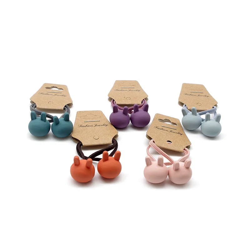 2 шт./лот детская эластичная лента для волос милая повязка на голову кольцо