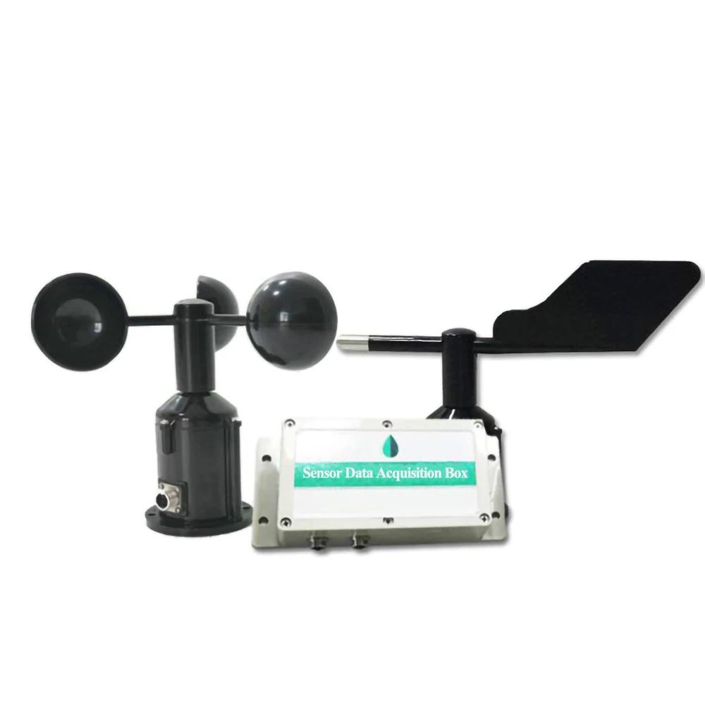 

Outdoor Detection Wind Speed Anemometer Pulse Signal Output Aluminum Alloy Sensor Meteorological Monitoring Project Construction
