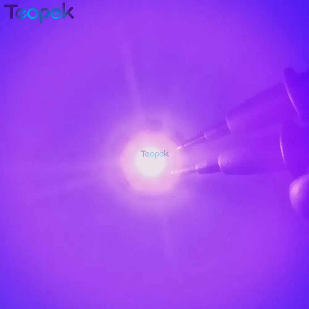 10 шт. 3 Вт УФ Высокое Мощность светодиодный светильник чип ультра фиолетовый ing