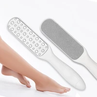 pedicure foot double side foot rasps hard dead skin callus stainless steel remover feet files grater tool easy hold