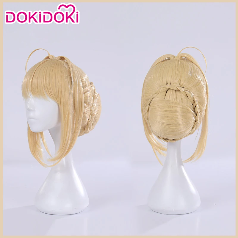 DokiDoki Fate/Экстра косплей парик Нерон Клавдий горничная вер волосы для женщин