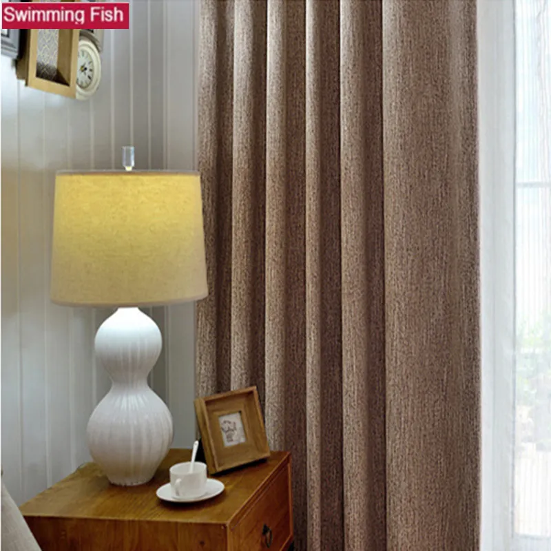 9 цветов эффективная физическая затенение простой сплошной занавес s для отеля