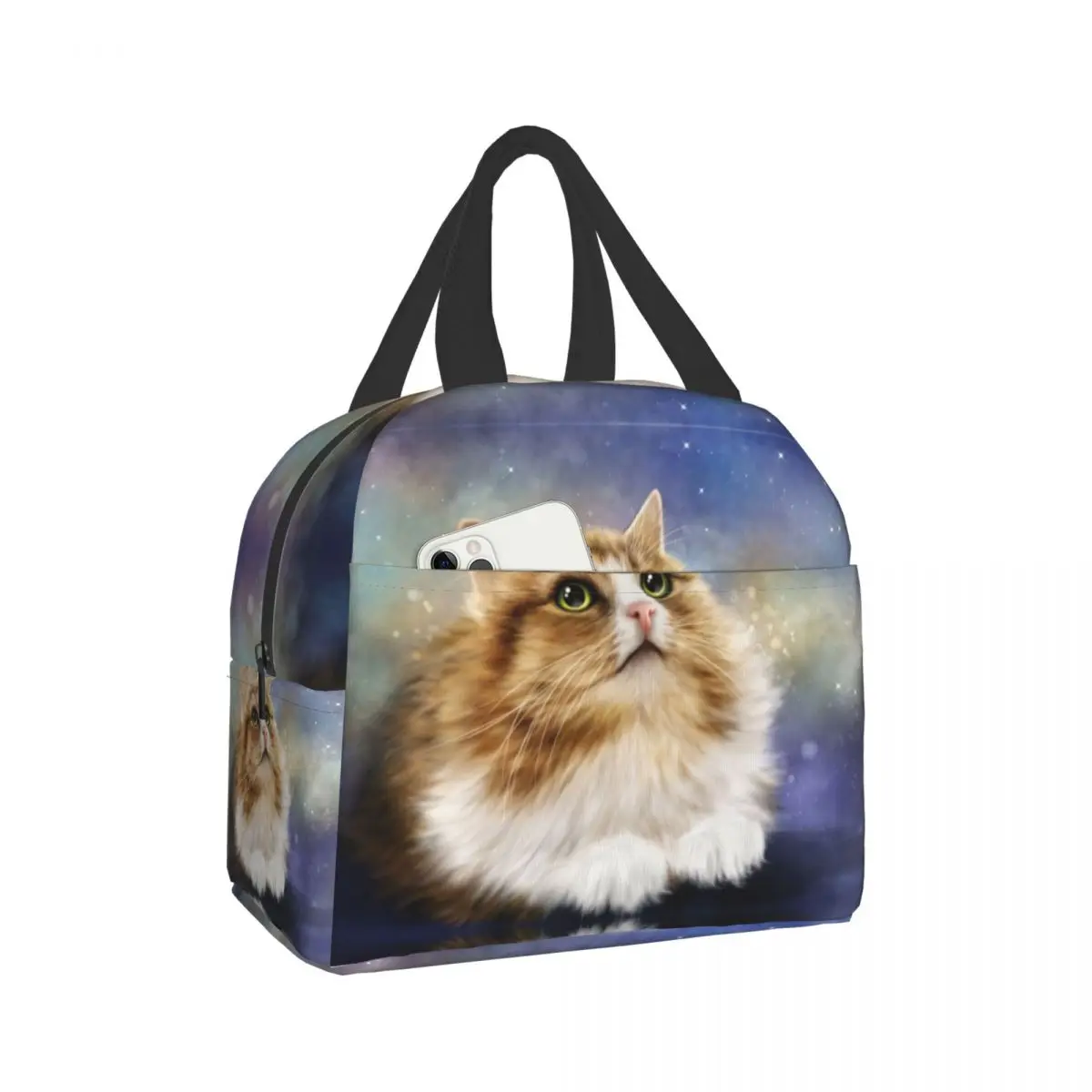 

Cats electric lunch box CatsFunctional Pattern Cooler Lunch Box Thermal Food Picnic Lunch Bags For Women Kids