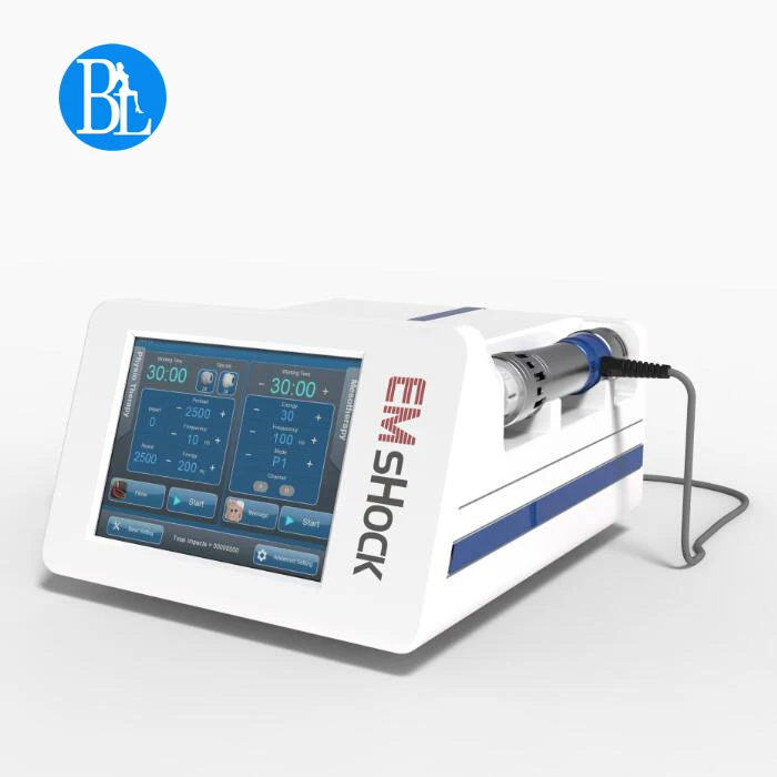 

EMS muscle stimulating shock wave therapy 2 in 1 machine