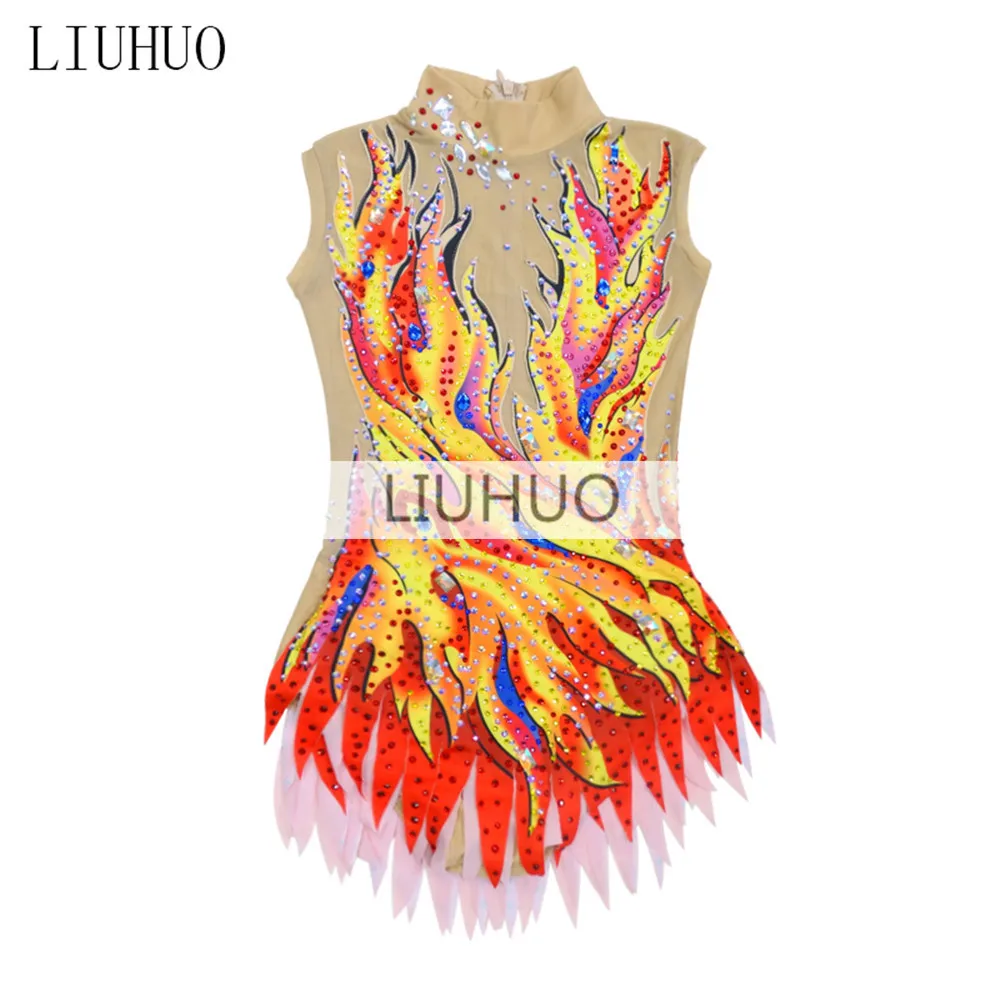 Платье для фигурного катания LIUHUO женское ледяное выступление девочек