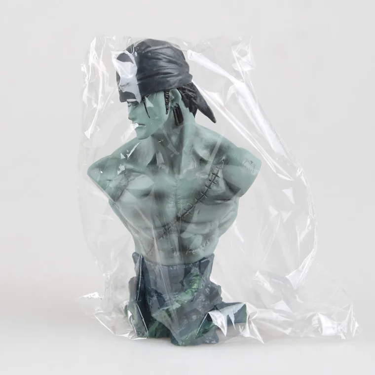 Экшн фигурка ONE PIECE Creator Roronoa Zoro Статуя Бюст голова портрет 16 см ПВХ игрушки