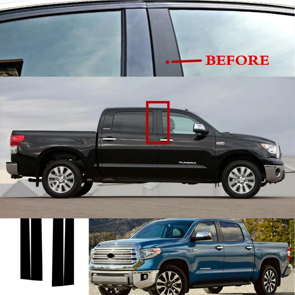 

Экипировка кабины столба двери отделки подходит для Toyota Tundra другие пластиковые крышки
