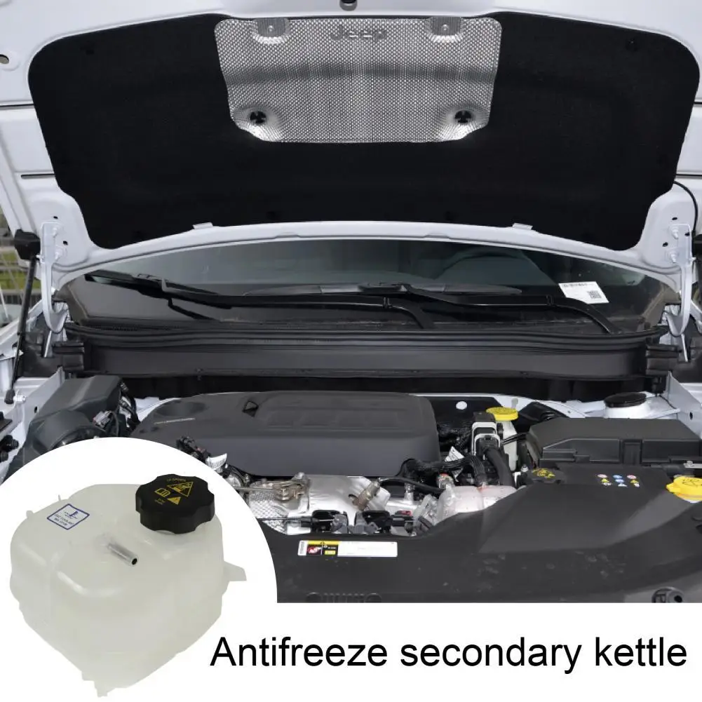 

Coolant Tank Large Capacity Easy to Install ABS 68102155AD High Reliability Engine Coolant Reservoir for Car