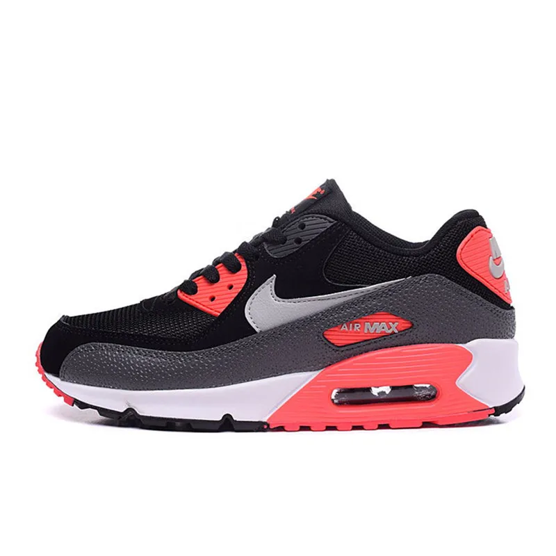 Оригинальные мужские кроссовки для бега Nike Air Max 90 эфирные, износостойкие, классические, спортивные, уличные, сетчатые, дышащие кроссовки 537384-111 - Цвет: 537384-006