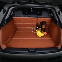 full covered waterproof boot carpets durable custom special car trunk mats for toyota 86 fortuner sequoia tundra 4runner camry