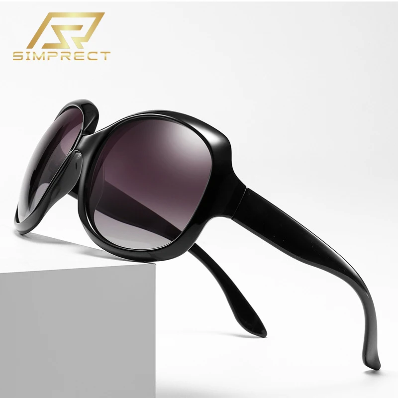 

QVISELD Polarized Sunglasses Women 2022 Fashion Square Oversized Sun Glasses Lxuruy Brand Designer Vintage Shades For Women
