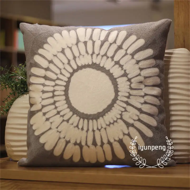 LeRadore 2018 новые чехлы для подушек с геометрическим рисунком из чистого хлопка