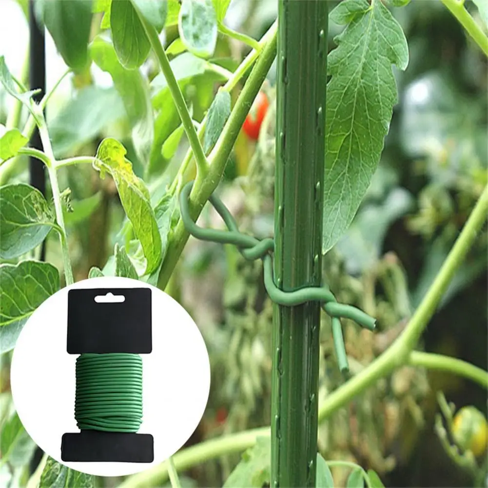 

Easy to Cut Lightweight Gardening Plant Vine Twist Ties for Outdoor