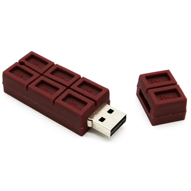 Usb флеш накопитель TEXT ME шоколадный 64 ГБ 32 16 8 Гб|64gb pen drive|8gb usb flash driveflash drive |