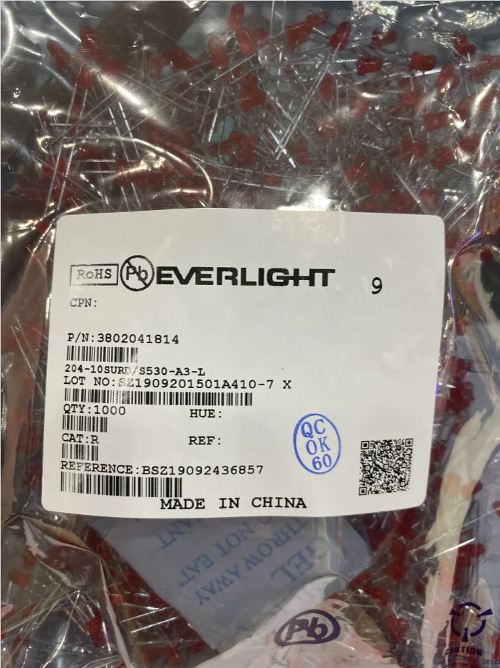 204 10SURD/S530 A3 L P/N 3802041814 Everlight RED|Запчасти и аксессуары для раций| |